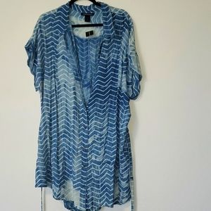 Tie Dye Button Down sz 24